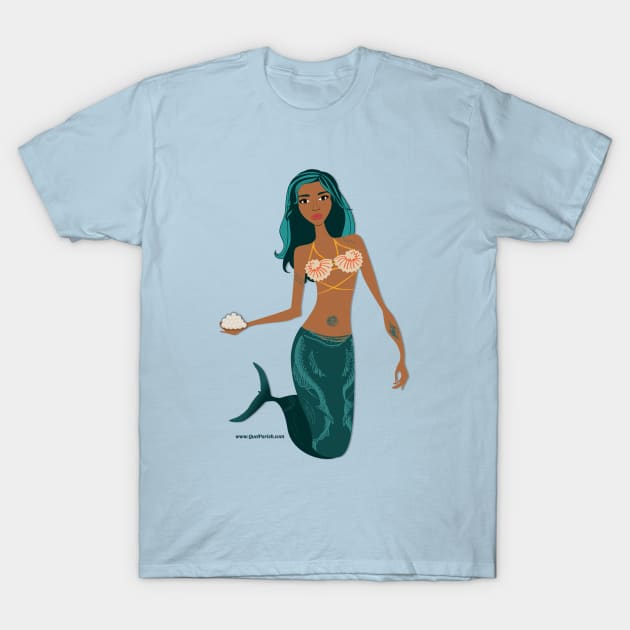 Mermaid T-Shirt by quelparish